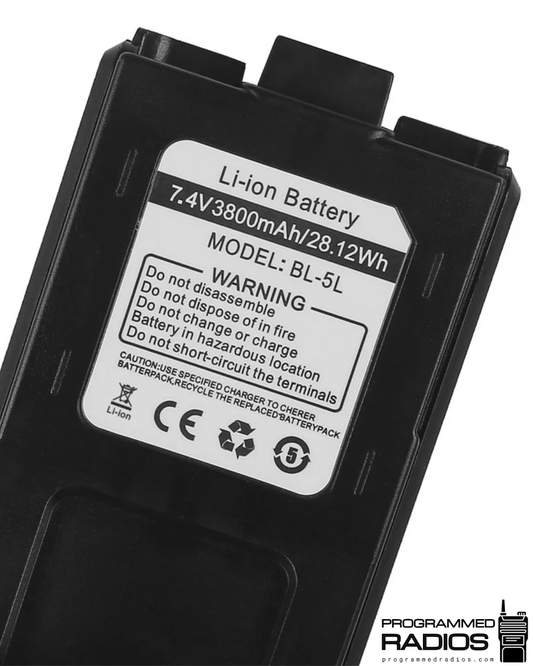 Baofeng UV-5R Extended Battery