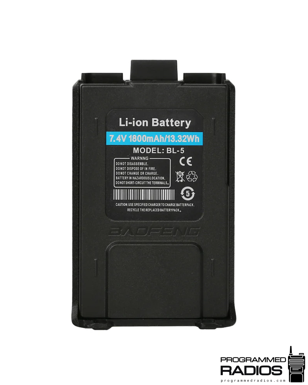 Spare Baofeng UV-5R Battery