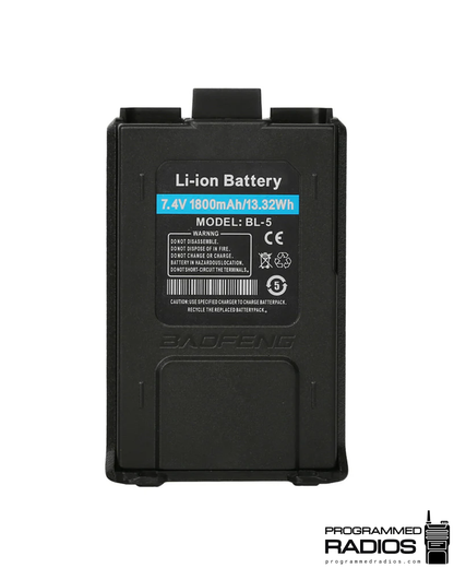 Spare Baofeng UV-5R Battery